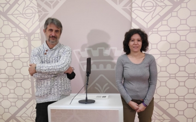 Martí Marín i Marta Morell, a la presentació del pla | Pau Duran